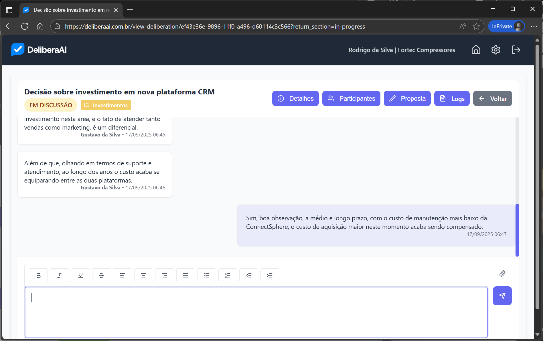 DeliberaAI - Visão 2